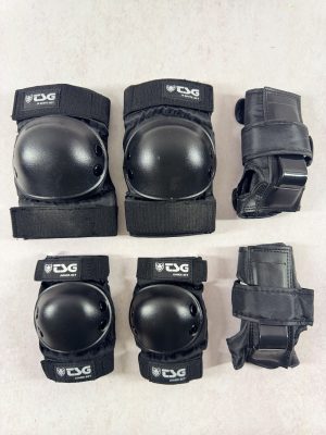 Ochraniacze TSG Junior Skate Set Black 3-5 lat