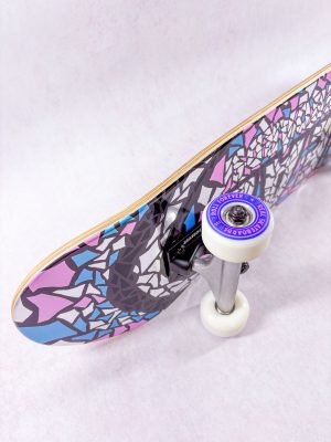 Deskorolka REAL Mosaic Oval Foil 7.375″