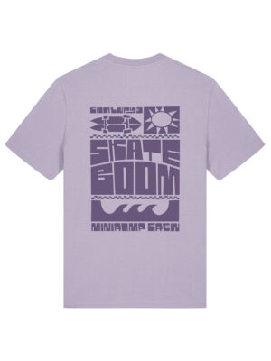 Koszulka Skateboom Miniramp Crew x GONGA Lavender