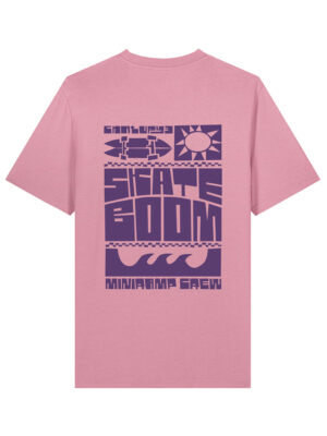 Koszulka Skateboom Miniramp Crew x GONGA Lilac