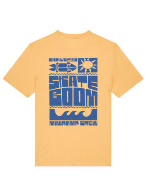 Koszulka Skateboom Miniramp Crew x GONGA Yellow
