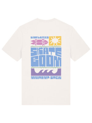 Koszulka Skateboom Miniramp Crew x GONGA White
