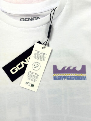 Koszulka Skateboom Miniramp Crew x GONGA White