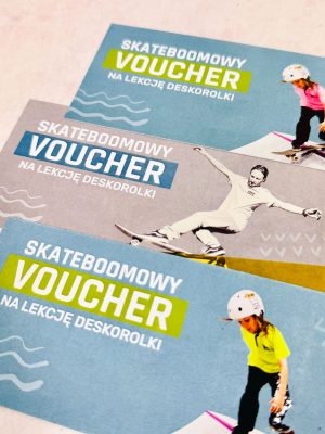 Voucher na lekcję deskorolki
