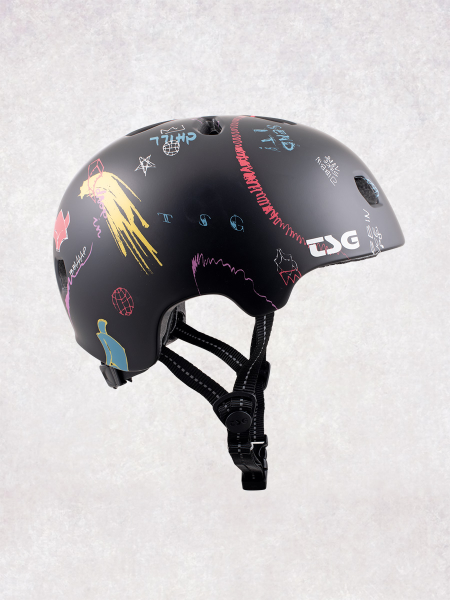 Kask TSG Meta Graphic Design Black Drip-in - obrazek 4